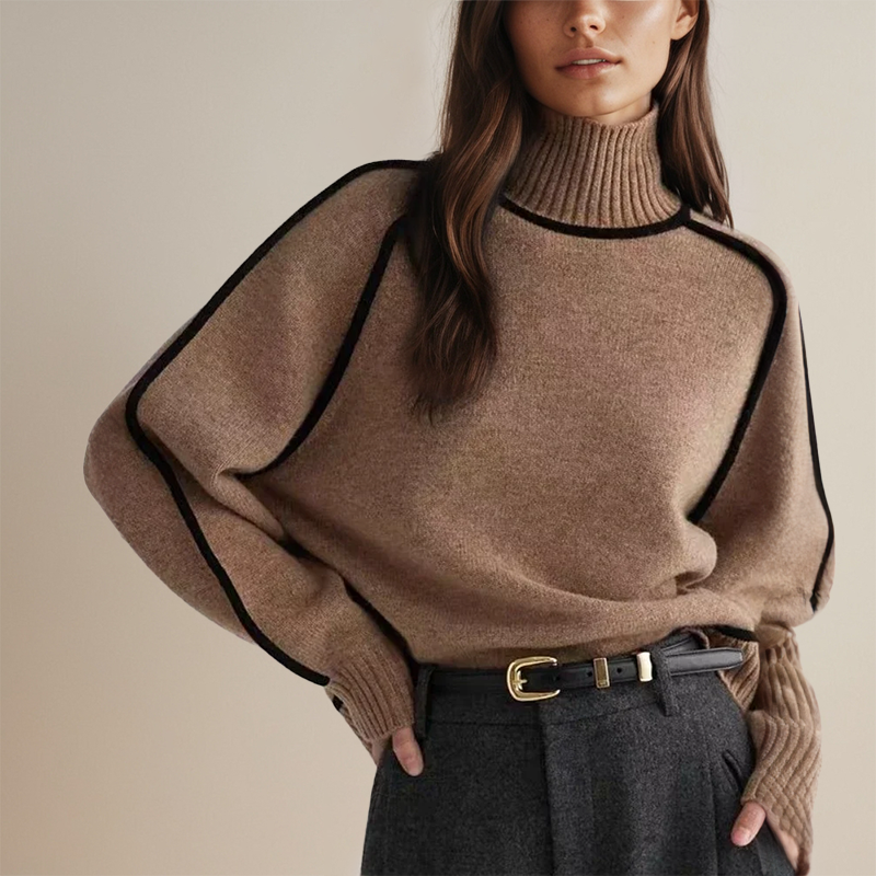 Luxury turtleneck